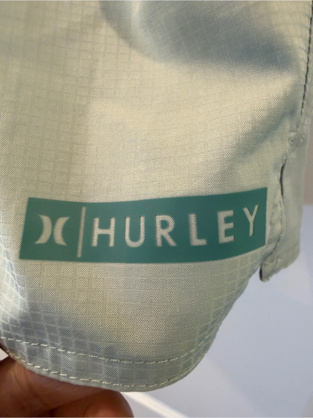 Hurley Light Sage Green Men’s Hybrid Shorts - Picture 2 of 8